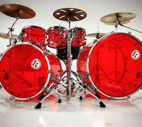 SWEET RED HOTS ️⭐️ | Drum kits, Drums, Double bass drum set