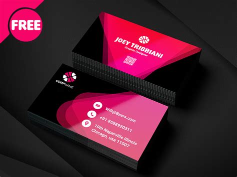 Graphic Designer Corporate Business Card | free psd | UI Download