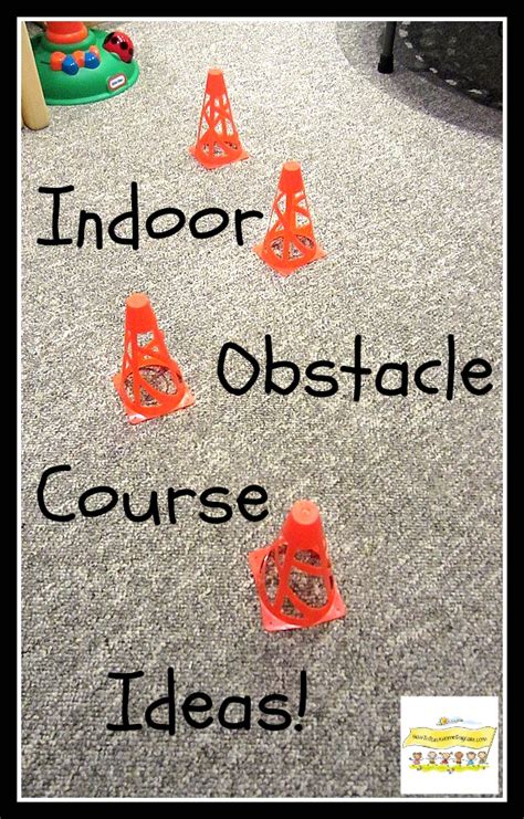 Indoor Obstacle Course Ideas for All Ages! - How To Run A Home Daycare