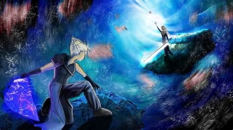 Cloud vs Sephiroth Wallpaper - WallpaperSafari