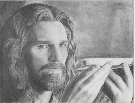 jesus christ of The Passion of the Christ by drawinglerp on DeviantArt