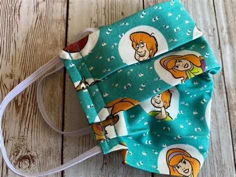 Scooby-doo Face Mask Scooby-doo Child Face Mask Scoob Eye | Etsy