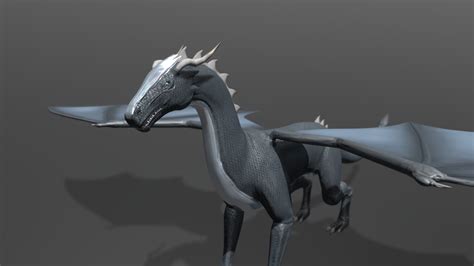 Blue Dragon - 3D model by Hylia3 [adf3d49] - Sketchfab