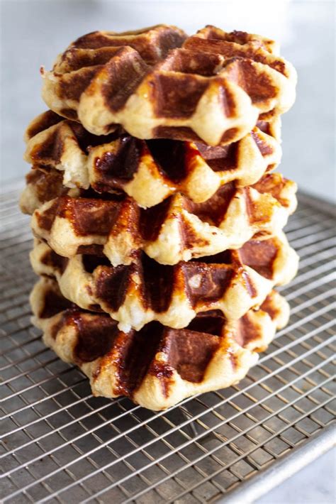 Liege Waffle Recipe | A Bountiful Kitchen