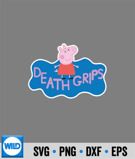 Pig SVG, Death Grips Merch Pig De La Mort SVG - WildSvg