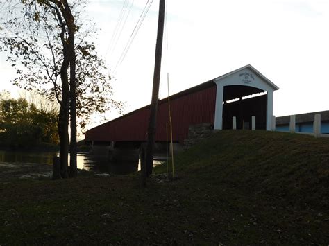 Medora Covered Bridge | Medora, Indiana The only remaining 3… | Flickr