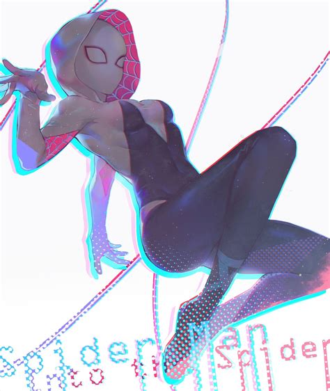 Spider-Gwen, Spider Gwen, Gwen Stacy, tight clothing, Spider-Man: Into the Spider-Verse ...