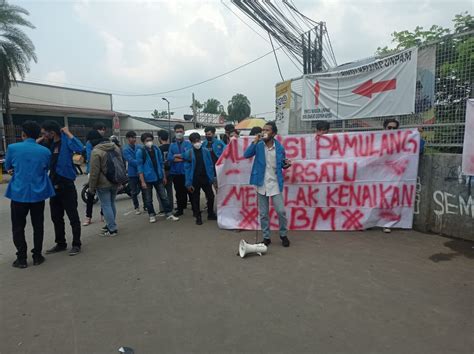 Mahasiswa Unpam Demo ke Senayan, Ini Isi Tuntutannya - linimassa.id