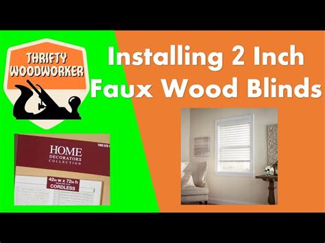 Home Decorators Collection Premium Faux Wood Blinds - Home Decorating Ideas