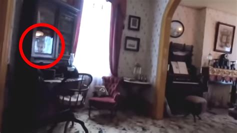 Shocking Footage Of Ghost At Whaley House - America's Most Haunted House - YouTube