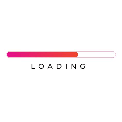 Loading bar progress icon with Transparent Background 17177700 PNG