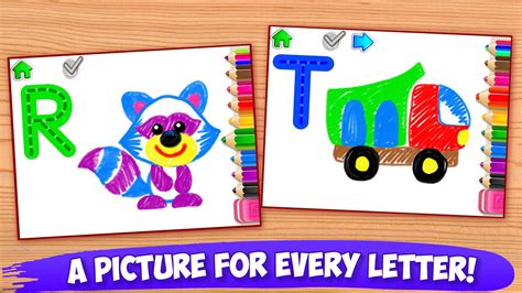 ABC DRAW ? Kids Drawing! Alphabet Games Preschool v1.0.8 APK for Android