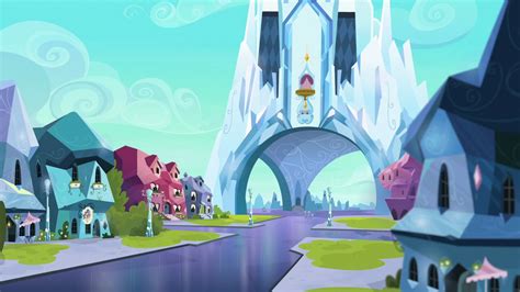 Image - Crystal Empire palace exterior S6E16.png | My Little Pony Friendship is Magic Wiki ...