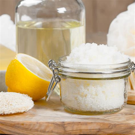 Easy DIY Lemon Sugar Scrub | Homemade Sugar Scrub Recipe