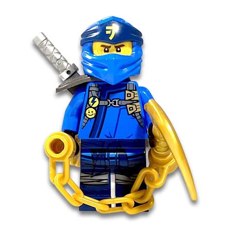 LEGO Ninjago Jay Minifigure SECRETS OF THE FORBIDDEN SPINJITZU 70677 | eBay