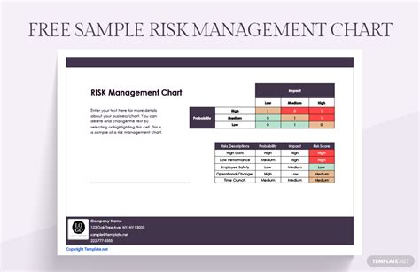 Free Sample Risk Management Chart - Google Sheets, Excel | Template.net