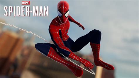 Spider-Man PC - The New Animated Series Suit MOD Free Roam Gameplay! - YouTube