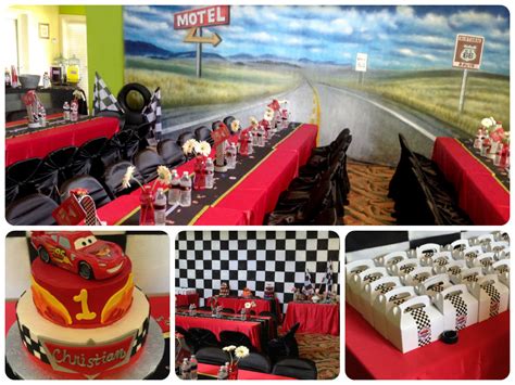 Disney Cars Birthday Party - Backdrops Beautiful Blog