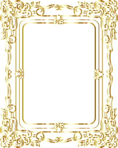 Download Frame, Border, Gold. Royalty-Free Vector Graphic - Pixabay