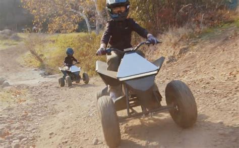 Tesla Is Now Selling an Electric Cybertruck Styled ATV For Kids Called ...