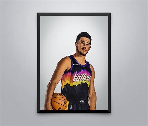 Devin Booker Suns Poster Phoenix Suns Poster basketball | Etsy