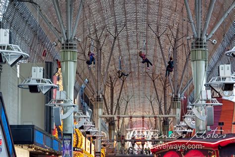 Slotzilla Zip Line: Flying over Fremont Street Experience