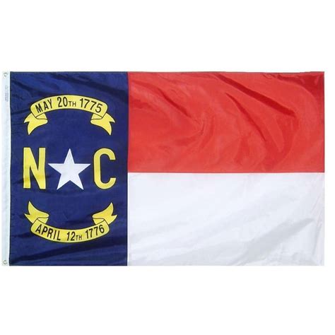 Annin Flagmakers 4 ft. x 6 ft. North Carolina State Flag-143970 - The Home Depot