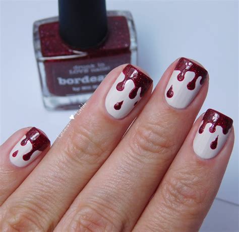 Lacquer Liefde: Blood Drip Nail Art