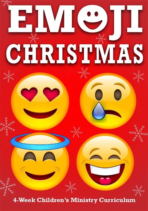 Emoji Christmas 4-Week Children's Ministry Curriculum | Childrens ministry curriculum, Childrens ...