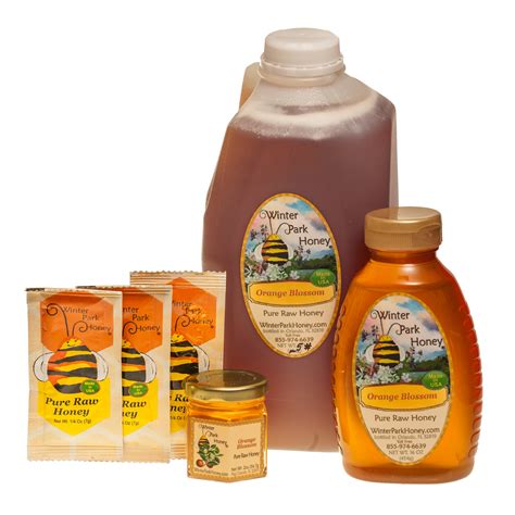 100% Pure Raw Orange Blossom Honey | Winter Park Honey