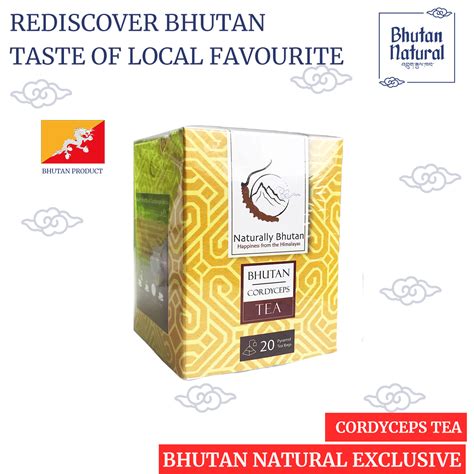 Naturally Bhutan Cordyceps Tea - Shop Organic Produce from Bhutan