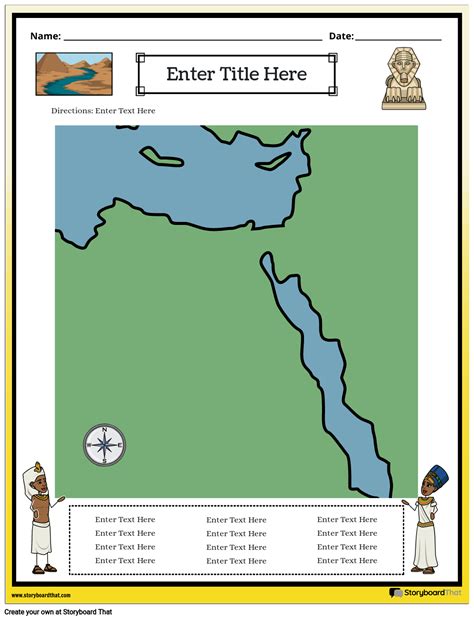 Ancient Egypt Map Worksheet Pdf