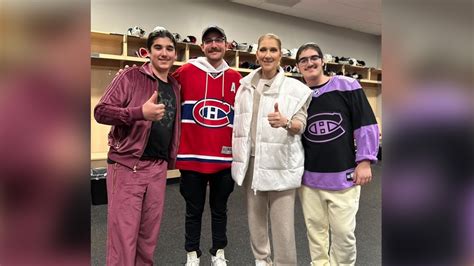 Celine Dion posts sweet photos with her sons having 'fun time' at hockey game - ABC News