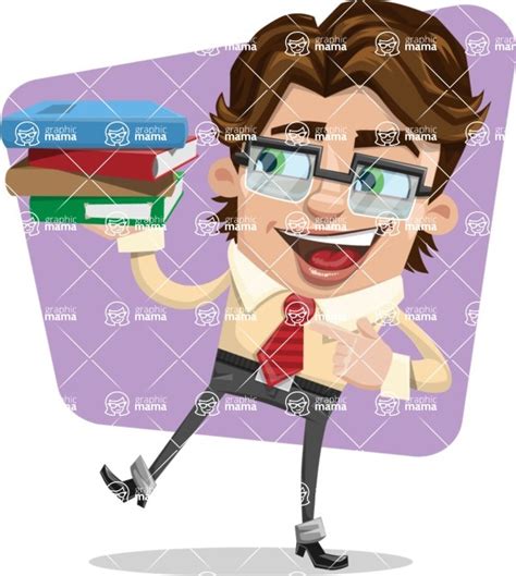 Entrepreneur Man Cartoon Vector Character / shape7 | GraphicMama