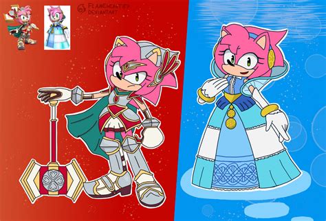 Amy Rose Outfits 11 by FlameHeart87 on DeviantArt