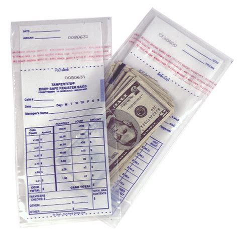 Bank Deposit Bags | Tamper Evident Bags