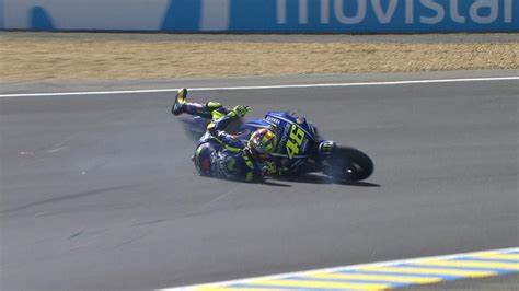 Valentino's heartbreaking crash | MotoGP™