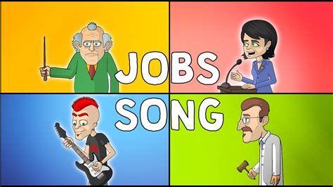 Jobs Song | What Do You Want To Be? - YouTube