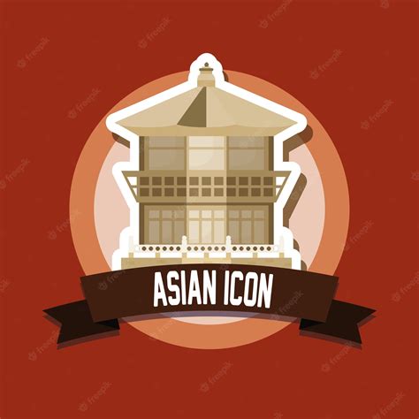 Premium Vector | Asian icon design