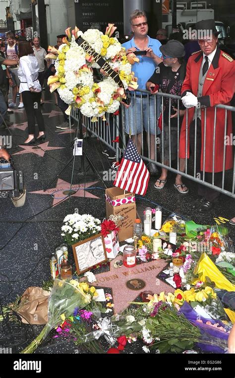 Robin Williams Funeral Pictures