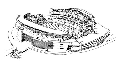 Football Stadium: Football Stadium Drawing