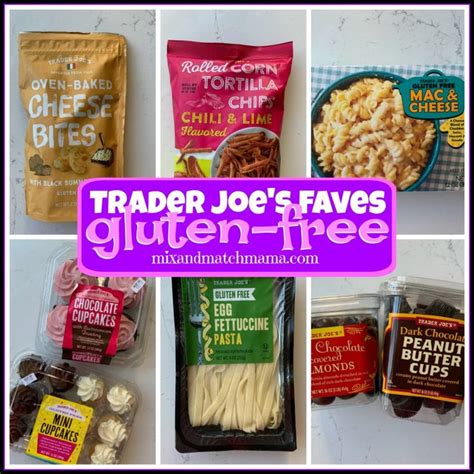 Trader Joe's Faves: Gluten-Free! | Mix & Match Mama | Trader joes gluten free, Gluten free ...