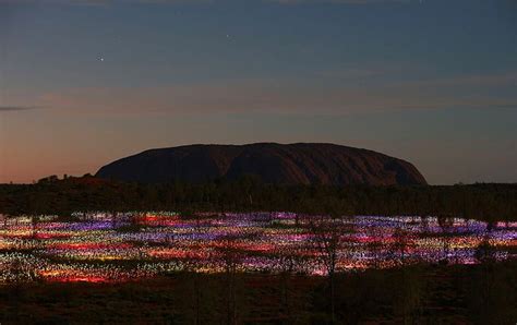 Uluru's Glowing 'Field of Light' Adds to Spectacle of the Outback