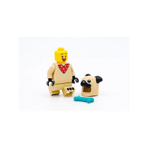 Minifigure LEGO® Series 21 - Pug Costume Guy - Super Briques