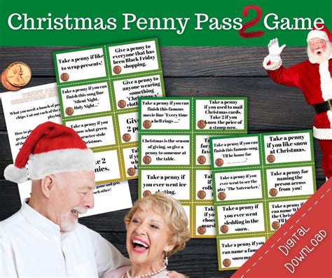 Christmas Game, Christmas Game for Seniors, Nursing Home Christmas Game ...