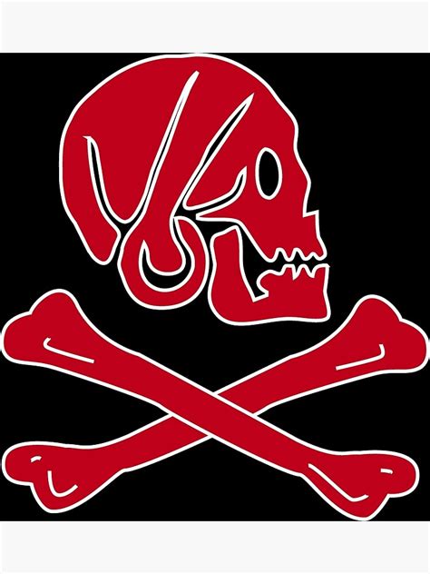 "Henry Every Pirate Flag Jolly Roger Skull" Poster for Sale by ArgosDesigns | Redbubble