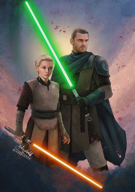 Baylan Skoll and Shin Hati by Jake Bartok : r/ImaginaryJedi