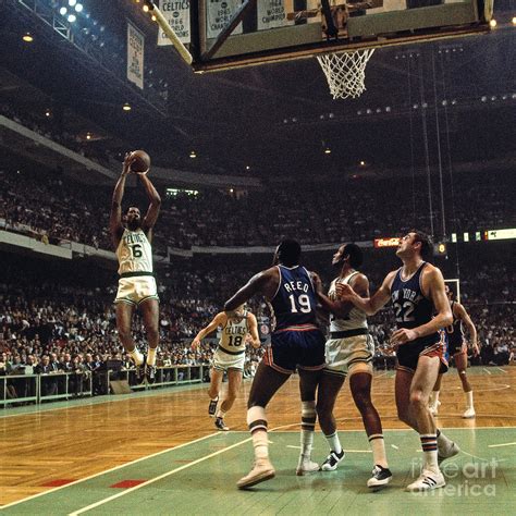 Boston Celtics - Bill Russell Photograph by Dick Raphael