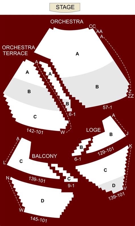 Segerstrom Hall, Costa Mesa, CA - Seating Chart & Stage - Costa Mesa ...