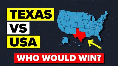 Video Infographic : TEXAS vs (The Rest Of) UNITED STATES - Who Would ...